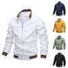 Весенне-осенняя спортивная куртка на молнии с длинным рукавом для мужчин