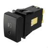 Fog Light Switch Button Black Accessories Practical Car Lamp Three Pin for Jimny Spare