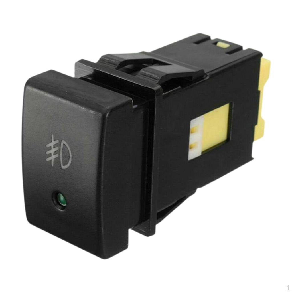 Fog Light Switch Button Black Accessories Practical Car Lamp Three Pin for Jimny Spare