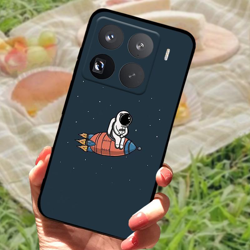 Чехол для Xiaomi 15 Pro Силиконовый ТПУ Ударопрочный Мягкий Бампер Чехол для Xiaomi Mi 15 Pro Coque 2410DPN6CC Защитный Fundas