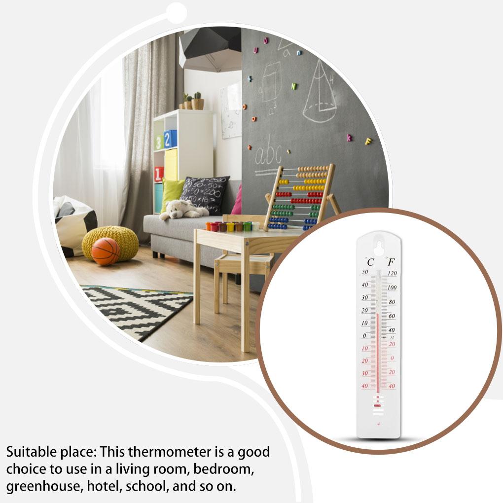 Домашний офис Отель Школа Настенный термометр Внутренняя гостиная Общежитие ℃ ℉ Измеритель температуры Индикатор Измерительный прибор