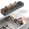 Spice Jar Drawer Storage Box Expandable Drawer Space Optimization Kitchen Sauce Bottle Rack Seasoning Jar Storage Rack