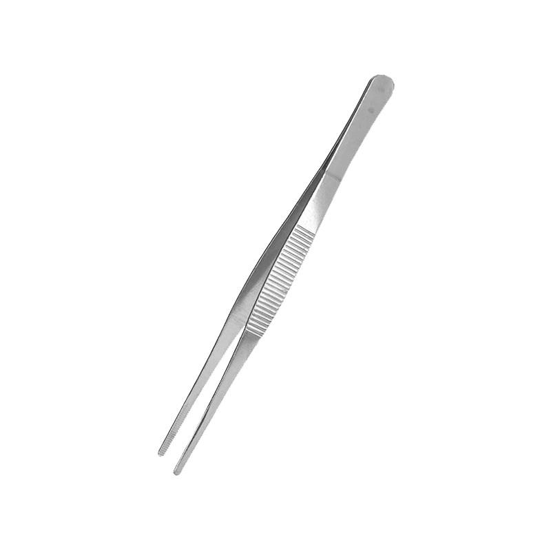 1 шт., высококачественные медицинские инструменты, анти-йодные длинные щипцы из нержавеющей стали, пинцеты, пескоструйная обработка