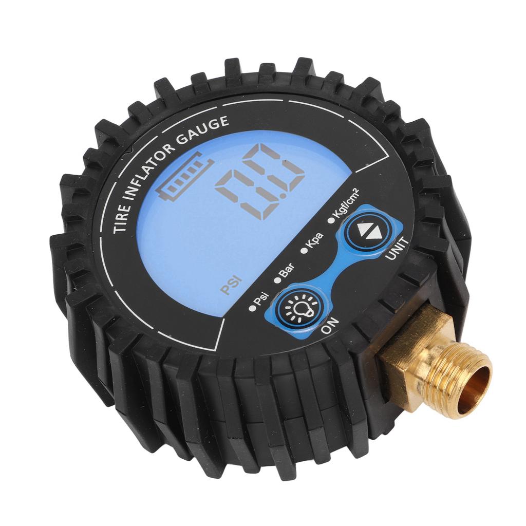 Digital Tire Pressure Gauge 3‑200PSI Range LCD Backlit Accurate Reading Universal for Car Truck RV
