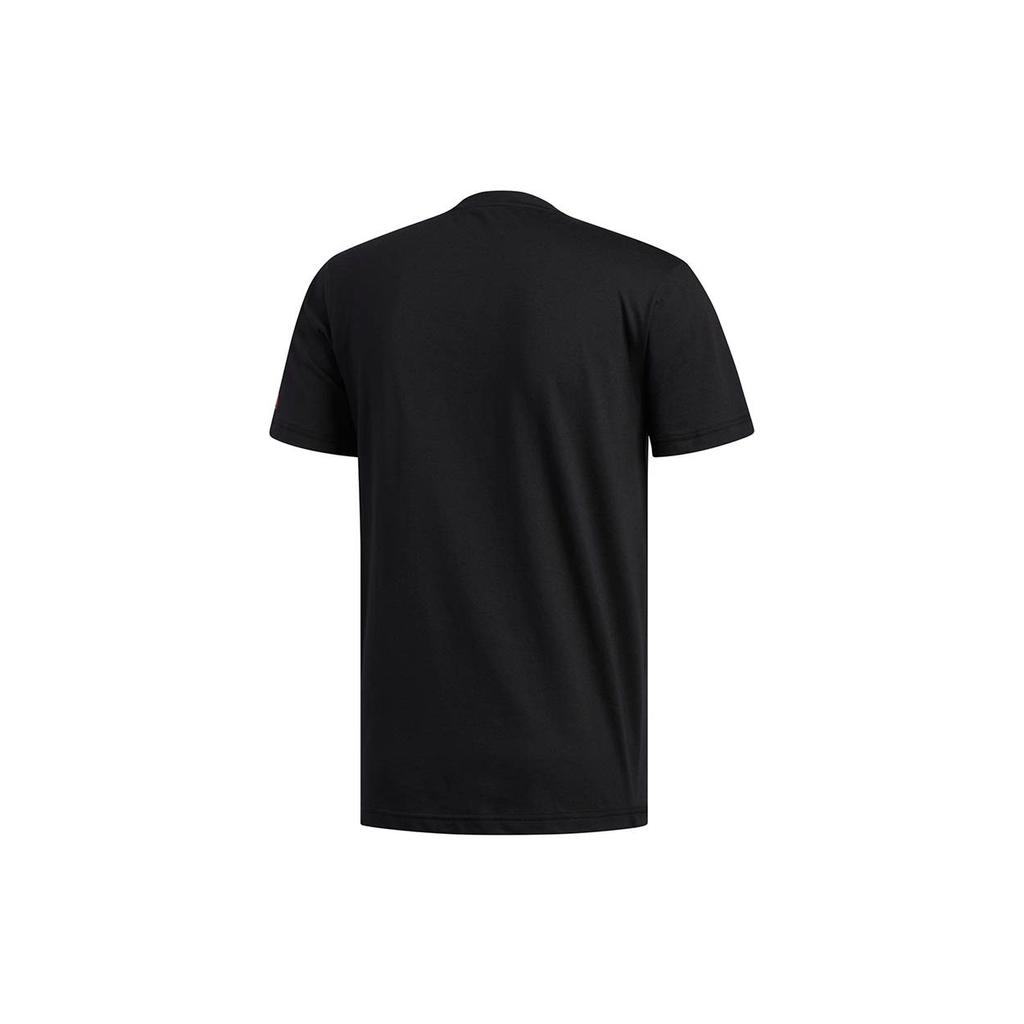 Adidas Баскетбольная футболка с коротким рукавом и графическим принтом Marvel Spiderman, мужские топы, черный DX6894