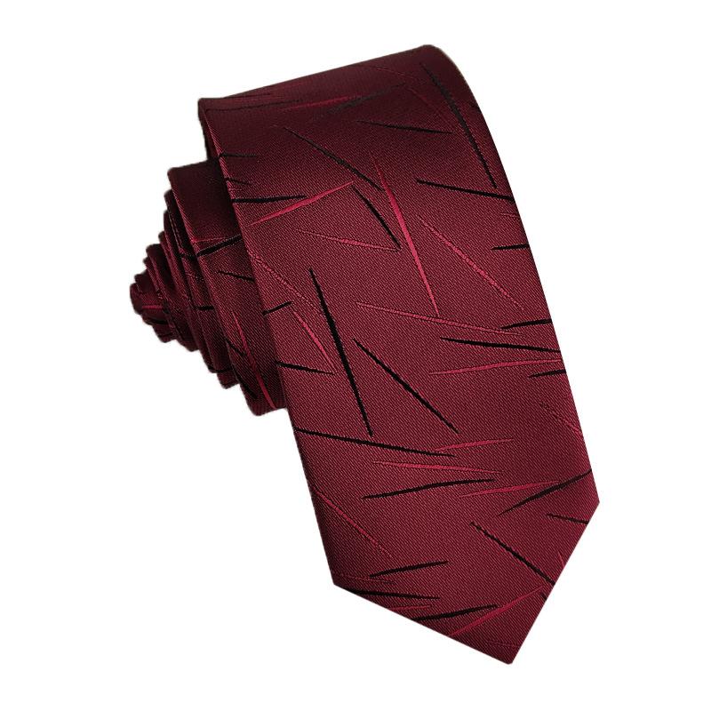 Мужской галстук 6 см 8 см Ручной работы Жаккардовый Пейсли Полоска Кешью Красный Черный Синий Деловой Наряд Премиум