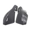 Motorcycle Handlebar Handguard Hand Shield Protector Carbon Fiber Look Black x2