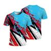Summer Line Graffiti 3D Print T-Shirts Streetwear Men Fashion Casual Oversized O-Neck Short Sleeved T Shirt Tees Tops