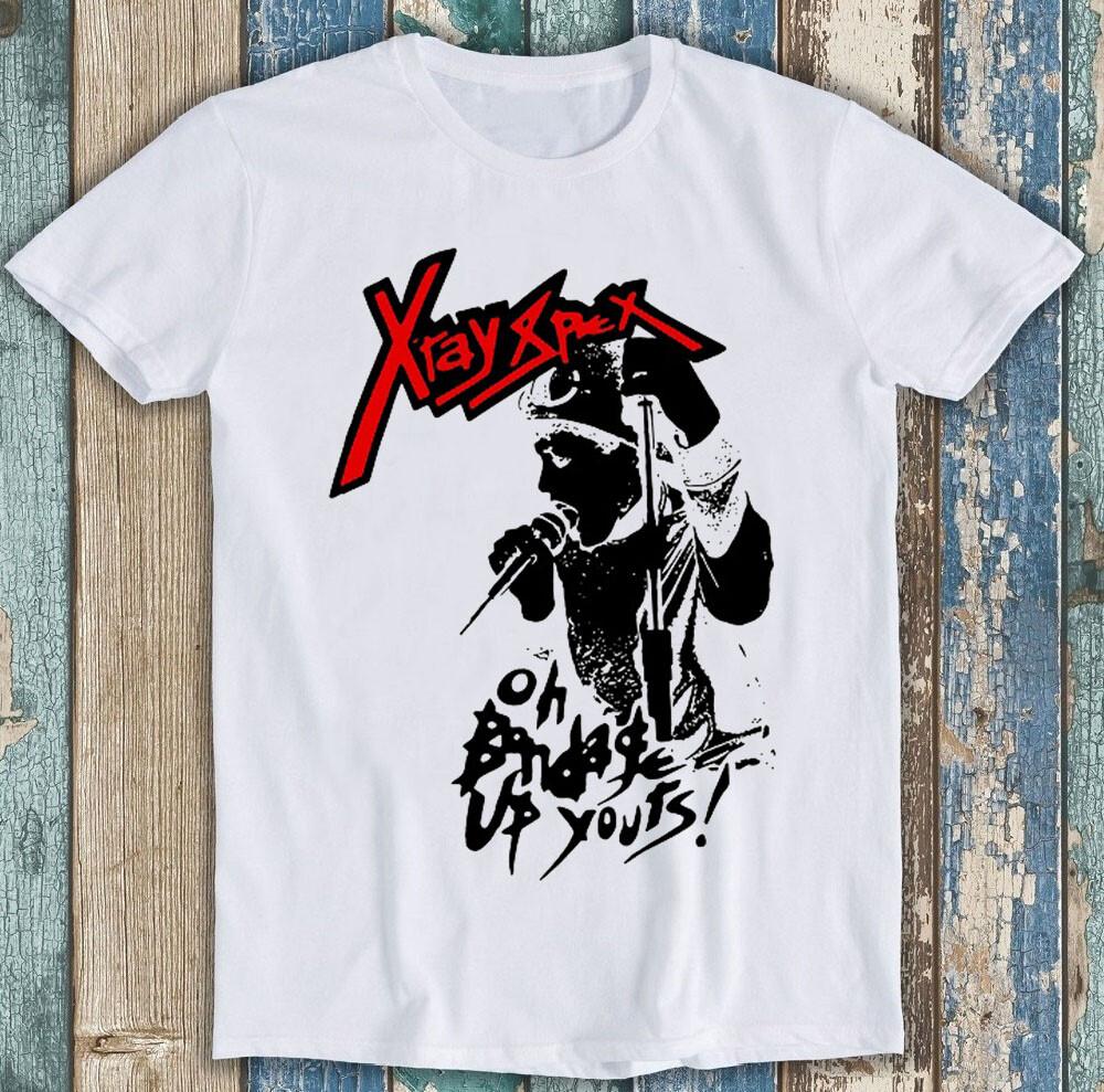 Xray Spex Oh Bondage Up Yours Музыкальная Группа Смешной Подарок Футболка T Shirt M1714