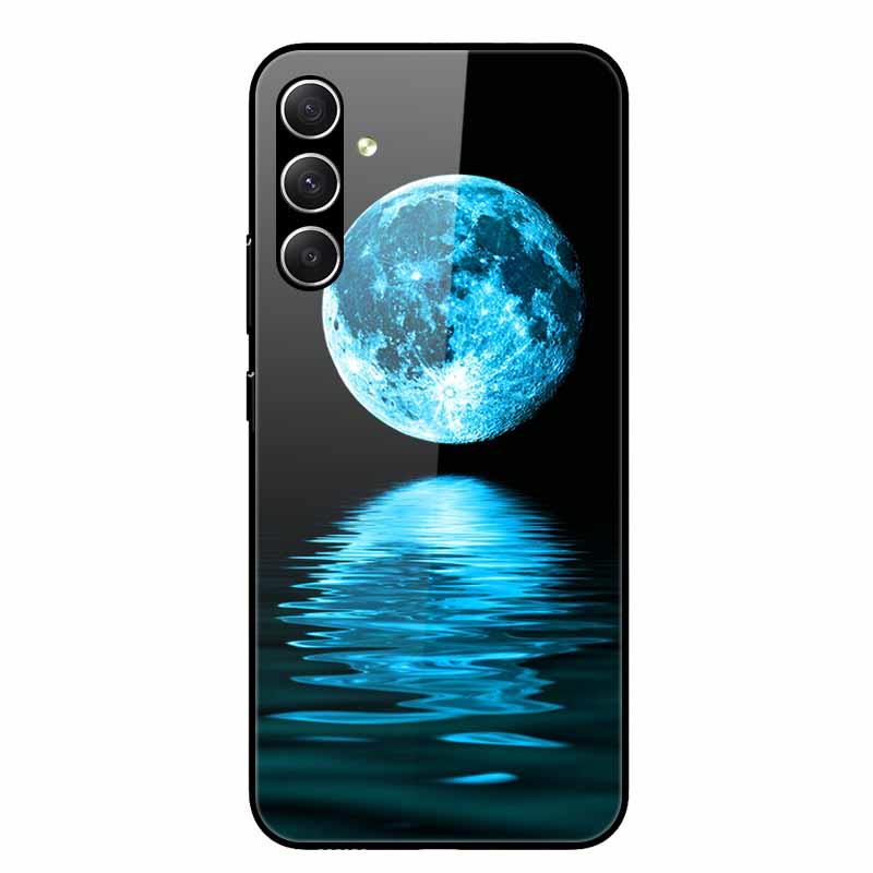 For Samsung Galaxy A16 5G Case Silicon Bumper Tempered Glass Phone Cases for Galaxy A16 4G A 16 Hard Shell Back Covers Fashion