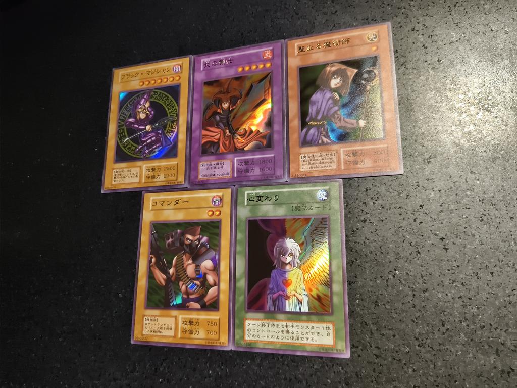 5 шт./комплект Yu-gi-oh!  Ями Бакура Самоконтроль Коллекционирование Подпись Торговая Флэш-Карточка Аниме Мультфильм Рождественский Подарок