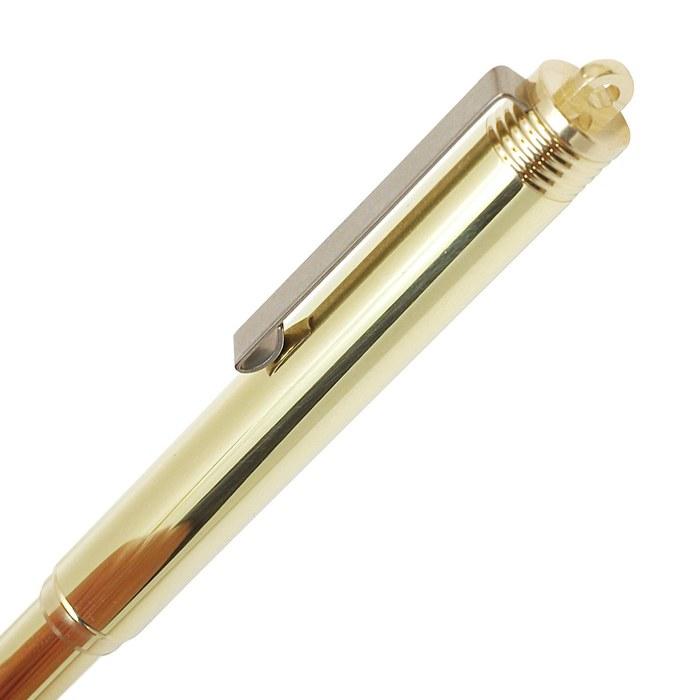 DESIGNPHIL Traveler's Company Brass Fountain Pen, Solid Brass, 38076006