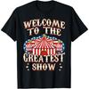 Circus Party Gift Clown Lion Fire Ring Acrobat Funny T-Shirt