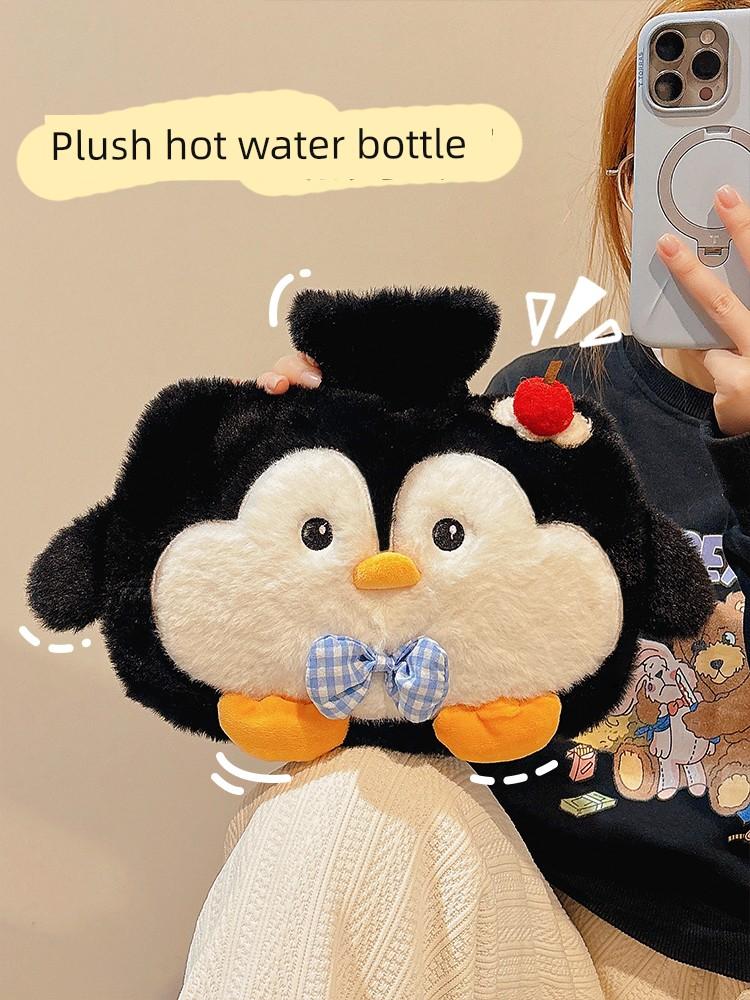 Cute Hot Water Bottle, Water-Filled Warm Water Bag, 2026 New Model, Winter Hand Warmer for Girls with Menstrual Pain