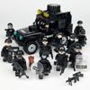 MOC Black SWAT Small Pellet Building Block Doll Police Car Off-road Vehicle Boy Military Set Building Toy