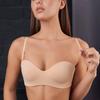 Reusable Backless Strapless Bras Comfortable Seamless Invisible Push Up Bra Lingerie Underwear for Wedding Party