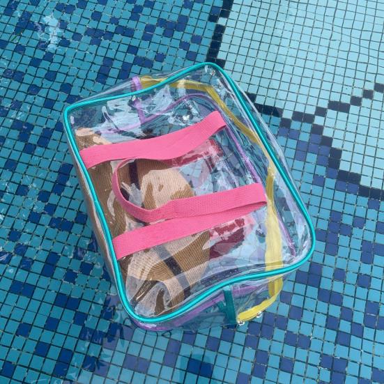 Многоцелевая дорожная сумка, складная удобная женская прозрачная сумка из ПВХ