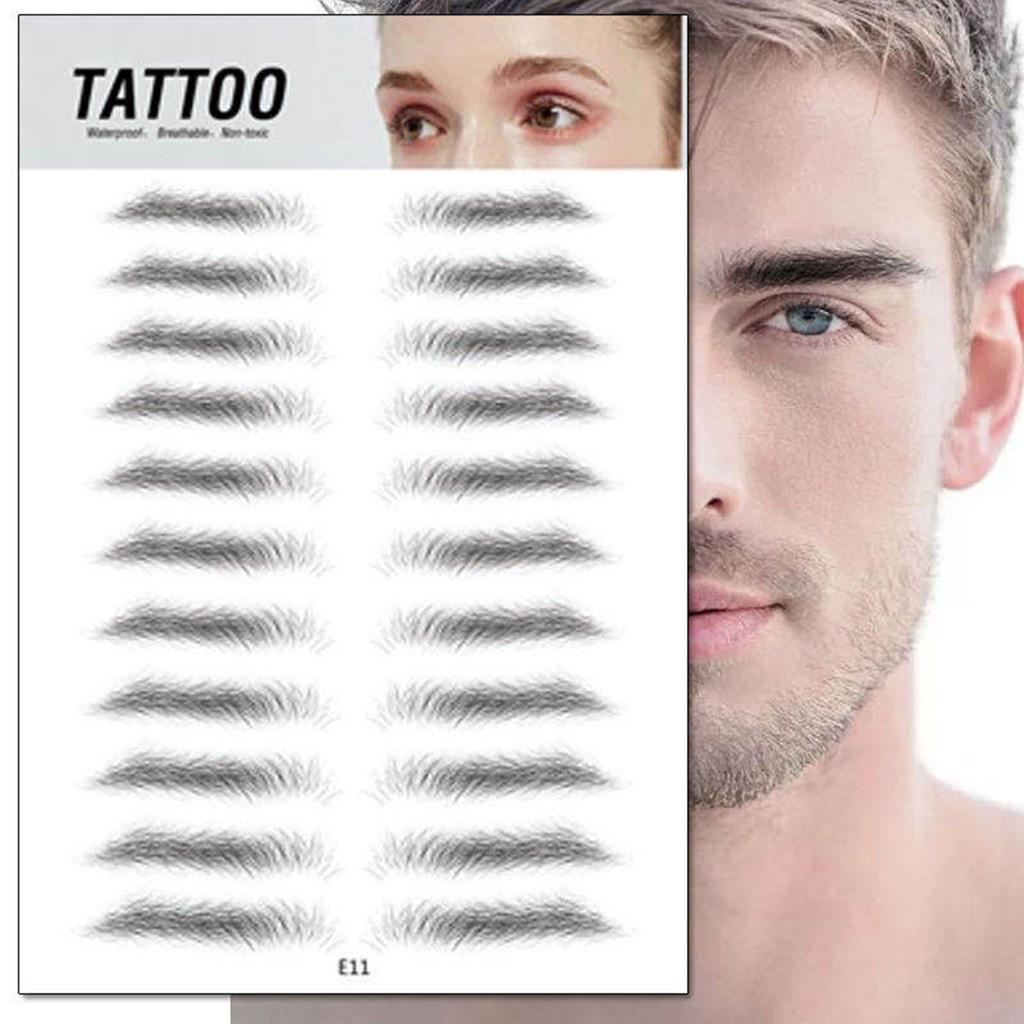 4D Hair-Like Authentic Eyebrows Grooming Shaping Brow Shaper Макияж Наклейка для бровей