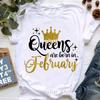 Europe and The United States Womens th Birthday Blouse Half Sleeve A Generation of Hair Tshirt Crewneck Tshirt Women Tops