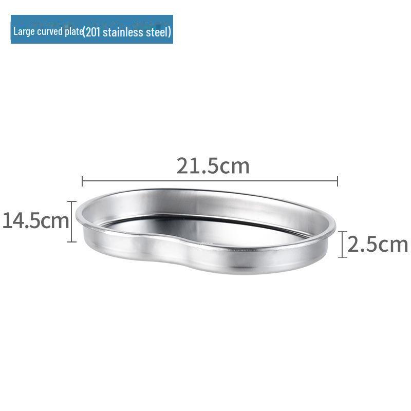 Stainless Steel Disinfection Tray with Holes and Cover, High-Temperature Square Instrument Tray