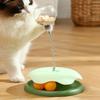 Кошачья головоломка с едой, протекающий мяч, игрушка для кошек и собак, интерактивное лакомство, протекающая игрушка, медленная кормушка для кошек и собак, вращающаяся игрушка для кошек, товары для животных
