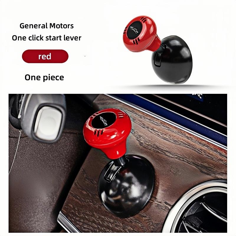 Car One-Touch Start Button with Push-to-Start Rocker Lever Car Accessories Interior Decor Push Rocker One-Touch Start Accessor