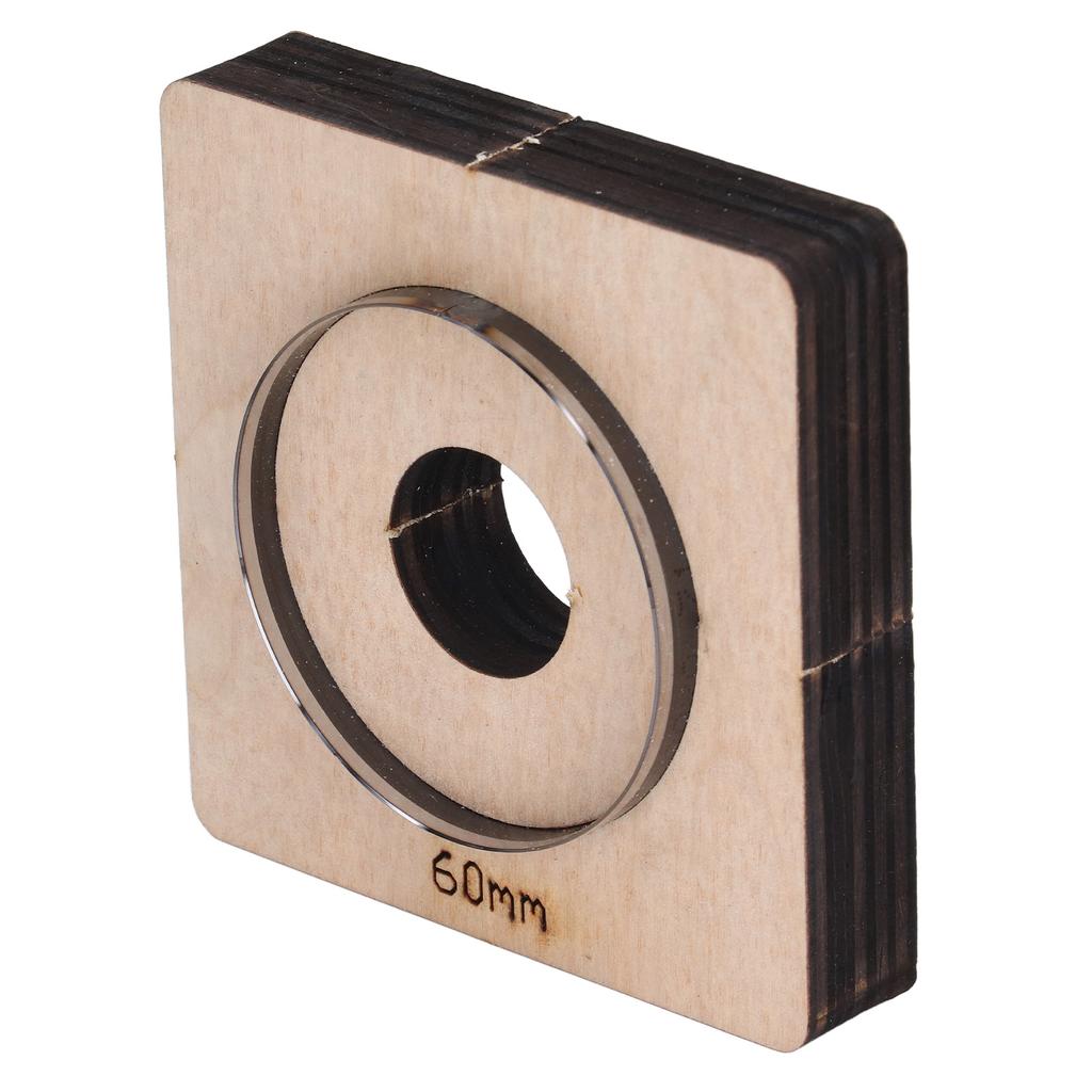 Кожаный штамп для резки диаметром 60 мм, круглая форма, полый, высокопрочный легированный стальной штамп для кожи