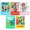 Sunstar Stationery Campus Disney Toy Story 5 Books Notebook, Dots, A-Ruled,