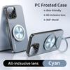 Luxury AG Matte Case For iPhone 17 Air 16 15 14 13 Pro Max 16Pro Magnetic PC Frosted 360 Degree Bracket Stand Protective Cover