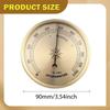 Hygrometer Thermometer Versatile Use Indoor Outdoor Air Pressure Gauge for Warehouses Sailing Ship