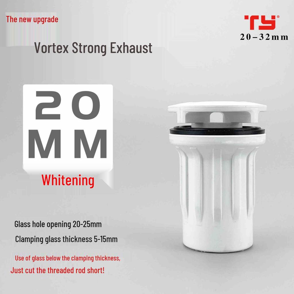 Tianyan PVC Male Thread Extended Exhaust Connector for Fish Tank Drainage