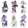 10cm Mini Honkai Star Rail Acrylic Stand Action Figure Toy Kafka Blade Figures Desktop Home Decoration