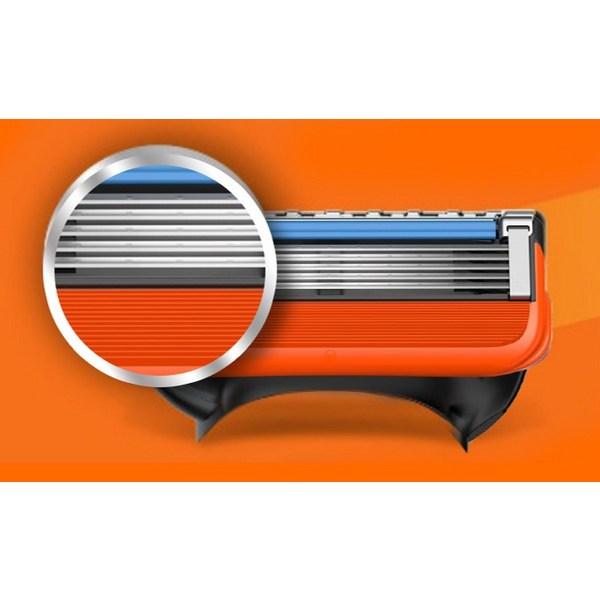 Лезвие бритвы Gillette 2024 Fusion Power, корейское лезвие бритвы