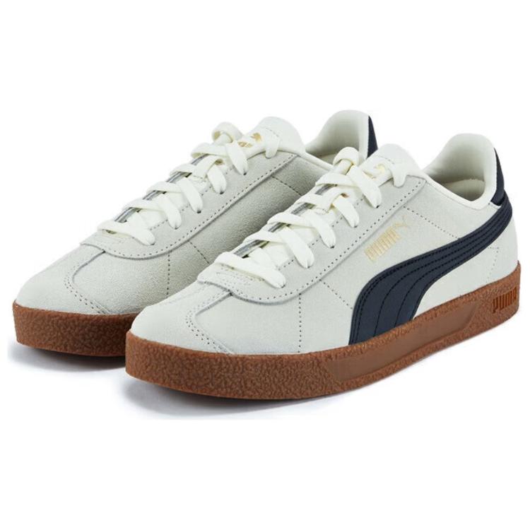Puma Кроссовки Club Marshmallow Gum Unisex Белый Черный Team-Gold 381111-08