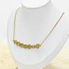 Gold 7 Chakra Necklace for Women Long Pendant Yoga Jewelry Fashion Accessories Adjustable Chain Spiritual Necklace Y-shaped Jewelry Gift for Women