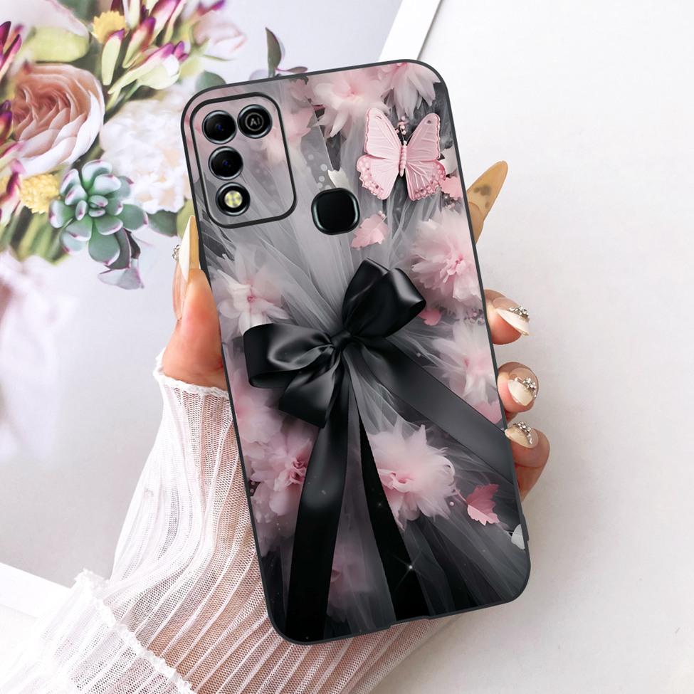 Чехол для Infinix Hot 11 Play Чехол Роскошный Модный Забавный Милый Расписной Силиконовый Чехол для Телефона для Infinix Hot 11Play