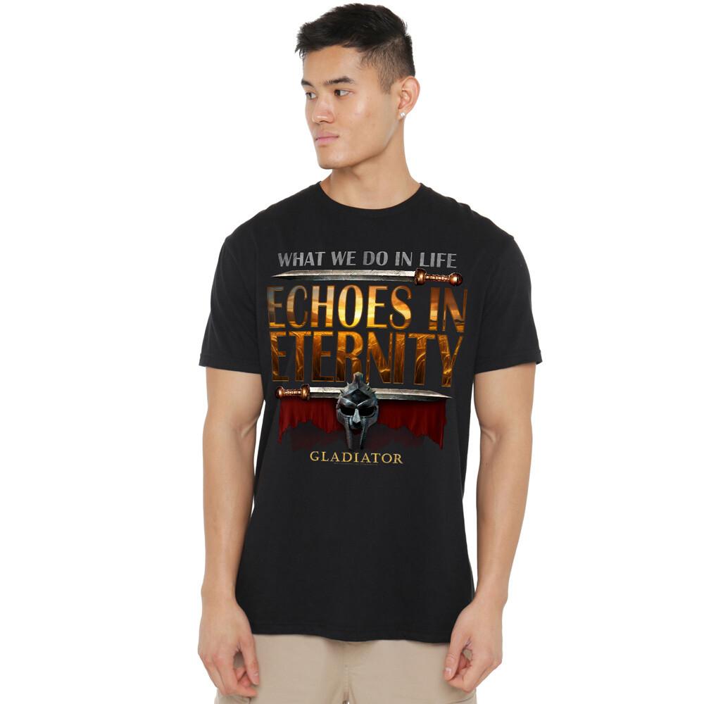 Gladiator Echoes In Eternity T-Shirt S-2XL, Black