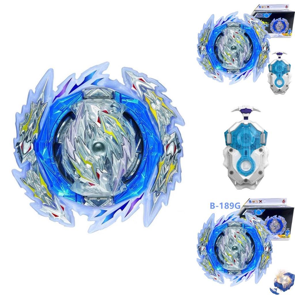 Beyblade Burst B-189 Святое Копье Вины Kr Mds-2 Красочный Спиннер с Рукояткой Запуска