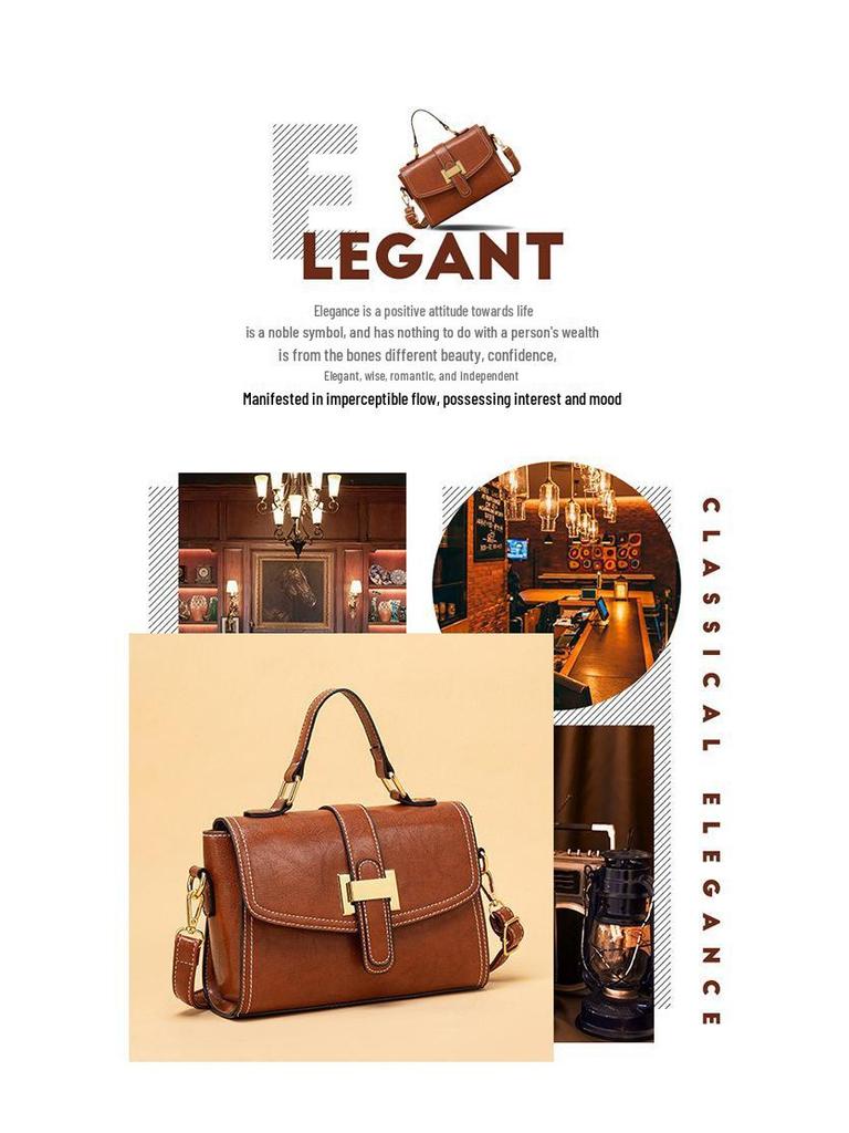 Женская сумка-боулинг в стиле ретро, европейско-американский стиль, на плечо, кроссбоди