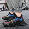 Men's Breathable Sports Jogging Shoes Fashion Non-slip Shock Absorbing Sneakers