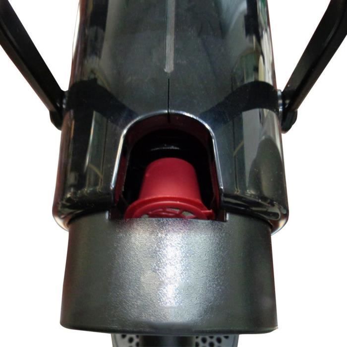 Многоразовые капсулы для кофе - Нетоксичные - Для кофемашины Nespresso - 4 штуки - Нержавеющая сталь - Красный