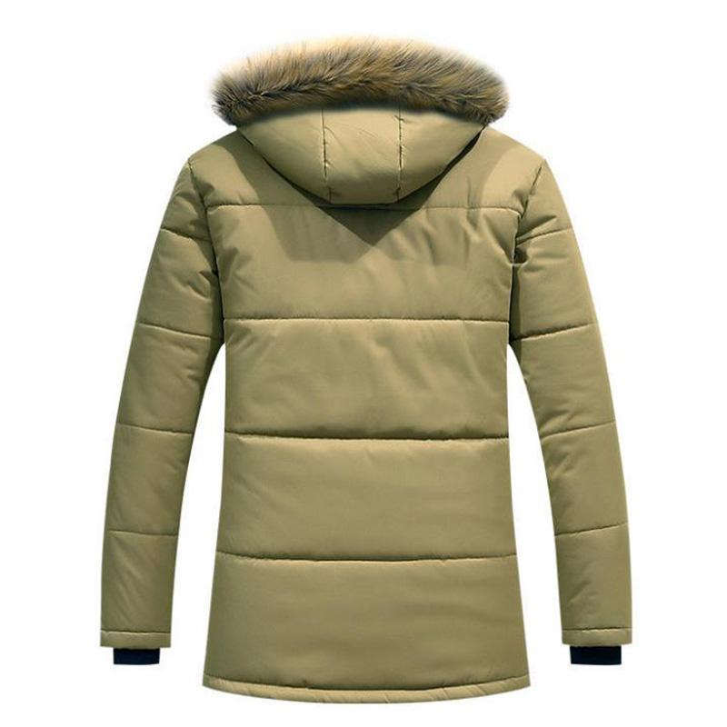 Куртка свободного покроя, мужская зимняя куртка, утепленная хлопковая куртка, мужское пальто с капюшоном, мужская ветрозащитная водонепроницаемая парка