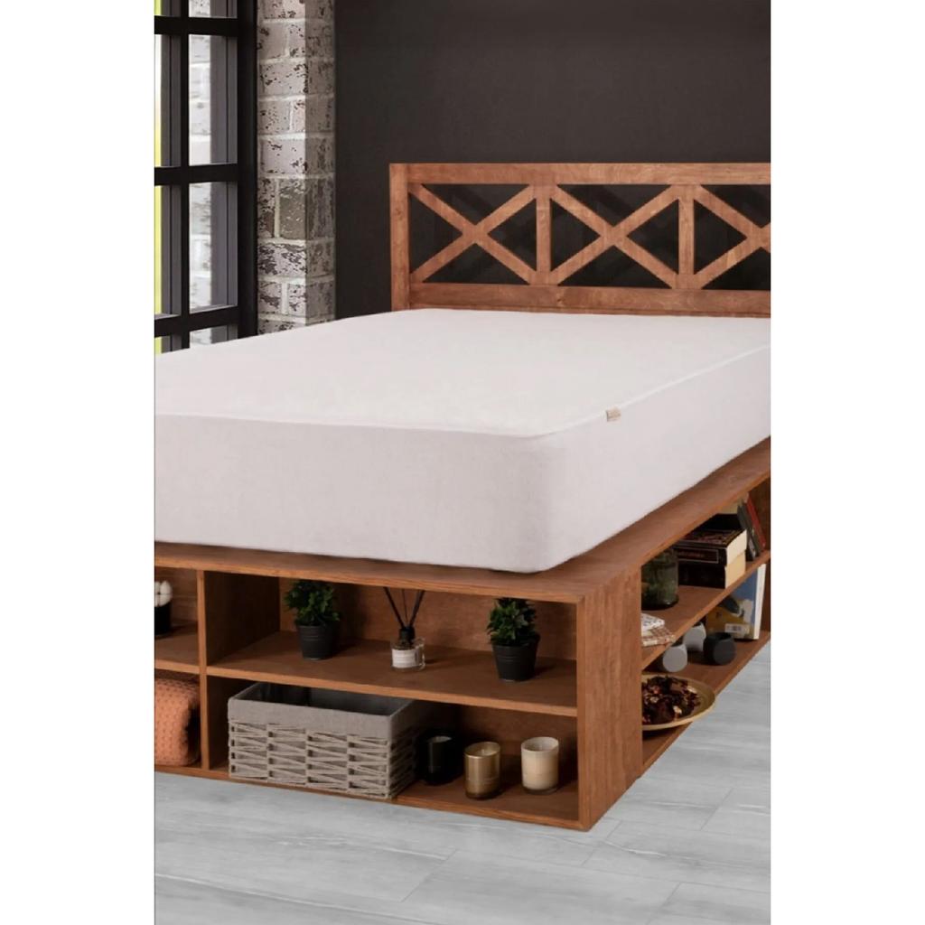 Bed Mattress Fitted Water Liquid Proof Mattress Wrapping Design Double Or Single Antibacterial