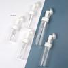 Empty Froth Foaming Pump Bottle 100/150/200ml with Silicone Brush Head Press Type Face Cleaning Foam Bottle for Bath And Beauty