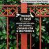 2D Flat, 1pc, Vintage Metal Sign, Decorative Plaques and Ornaments, Private Territory Monitoring Alarm, Security Reminder, Outdoor, Office, Yard
