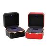 Flannel Luxury Watch Case with LED Light  Single Slot Antidust Display Storage Holder Gift Jewelry Box Watch Accessories