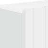Bathroom Cabinet with Open Shelf ZWOLLE White