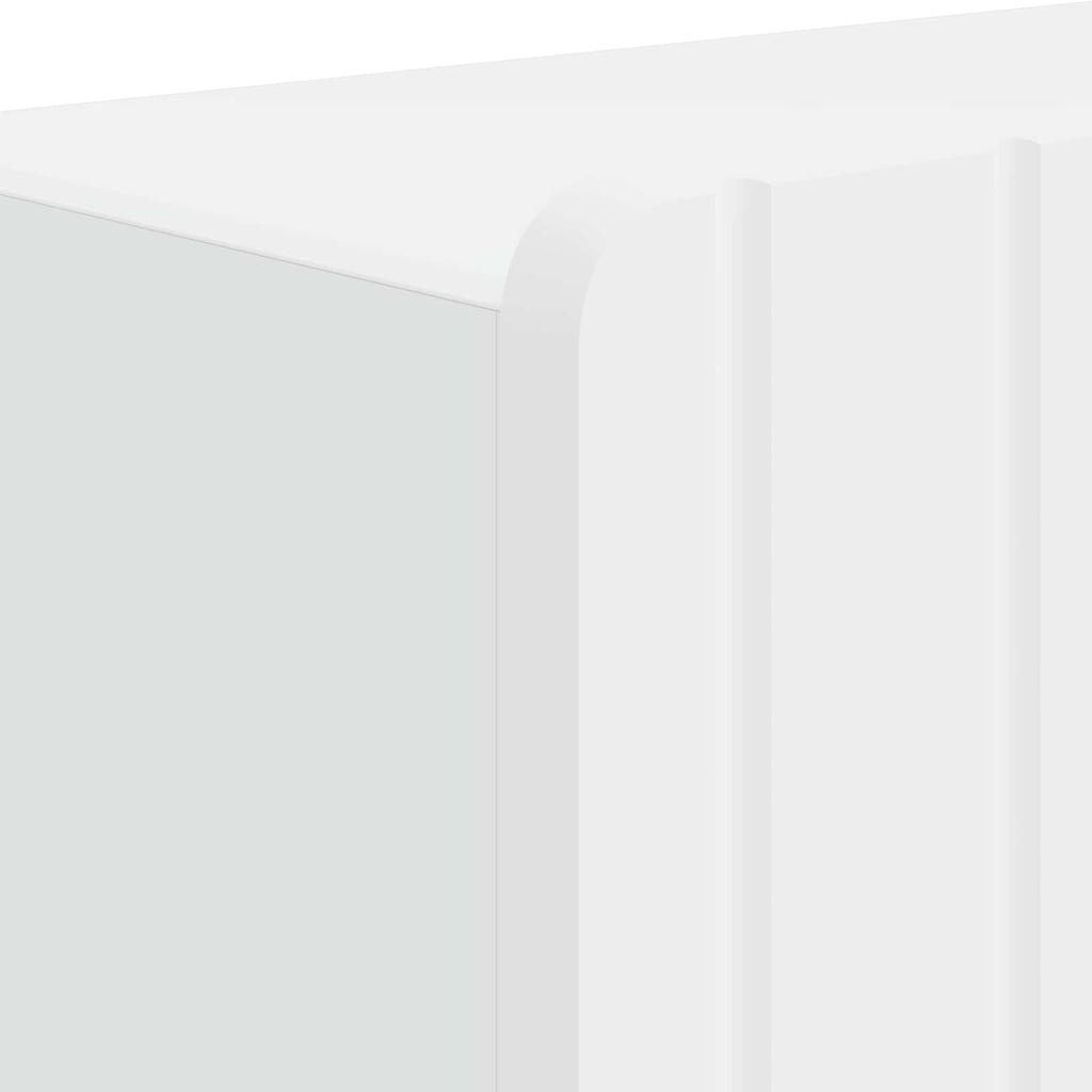 Bathroom Cabinet with Open Shelf ZWOLLE White