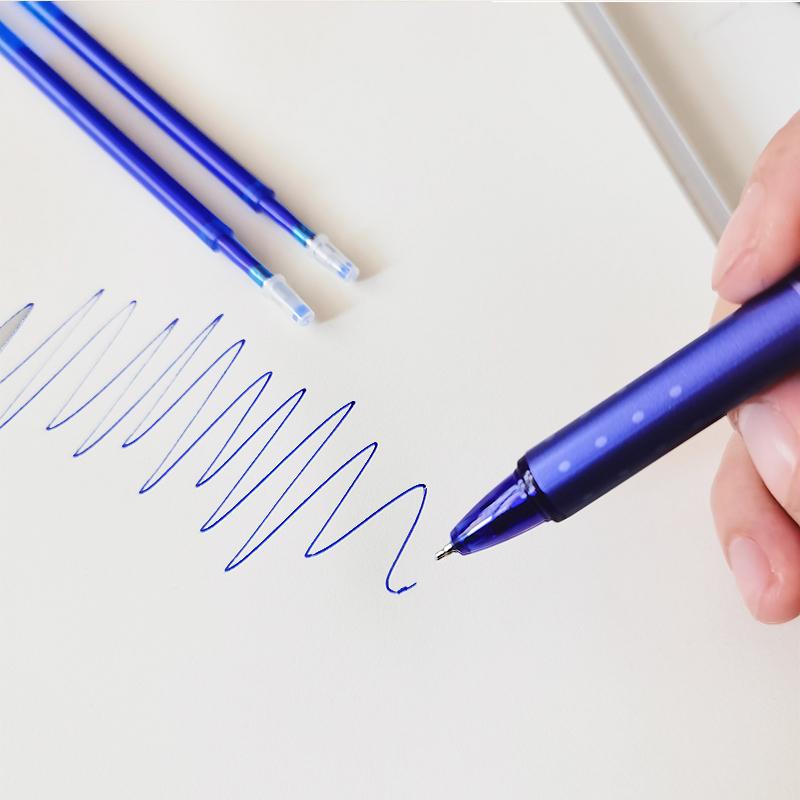 23pcs Large Capacity Erasable Gel Pen Set With 0.5mm Pen Refill Magic Replaceable Rods Washable Handle School Office Stationery