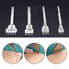 3/4/5/6mm Spacing Punch Tool For Leather Hole Punches Tool Lacing Stitching Sewing DIY Leather Craft Tools 1/2/4/6 Prong
